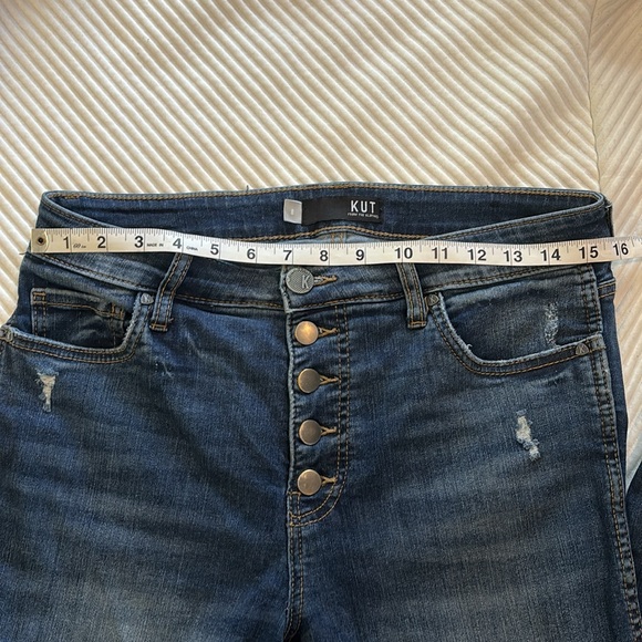 Kut from the Kloth jeans - Donna Fab Ab Ankle Skinny size 8 - Picture 3 of 8